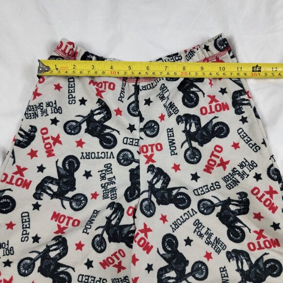 Komar Kids Size 7/8 Moto X Motocross Shorts Flame Resistant Pajamas Sleep Wear - Picture 5 of 8